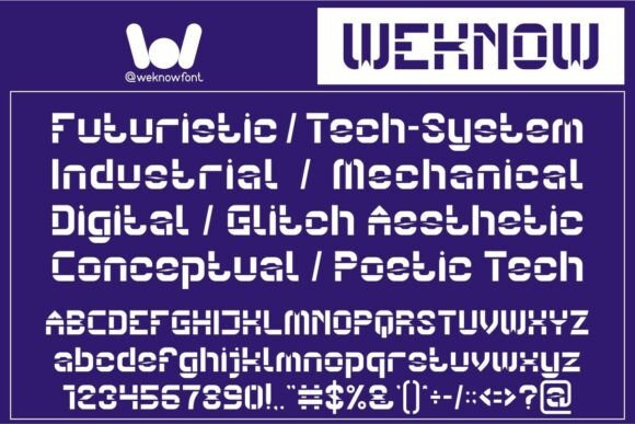 Big Space Font - Preview 4