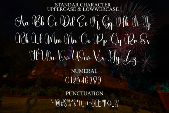 Birthday Majesty Font - Preview 6