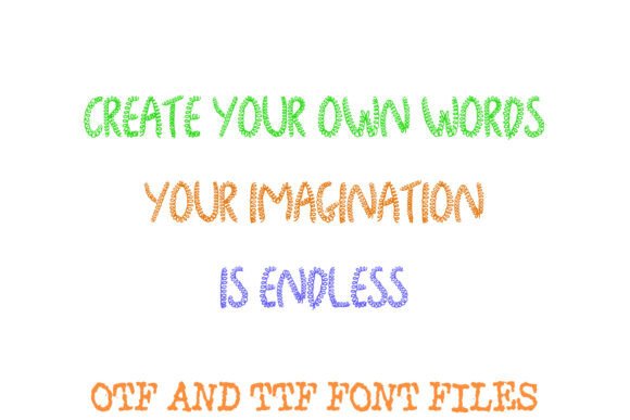 Bouncy Spring Coil Font - Preview 2