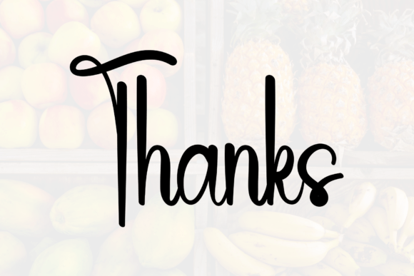 Candy Fruit Font - Preview 4