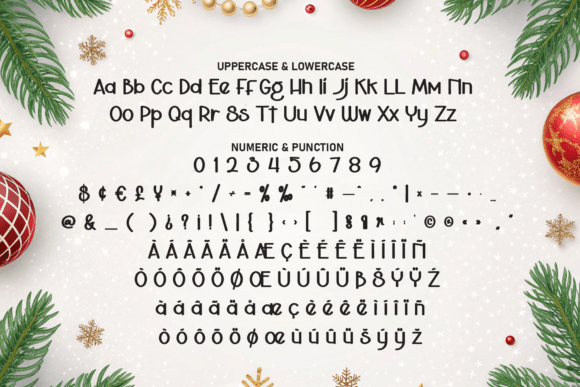 Christmas Font - Preview 6