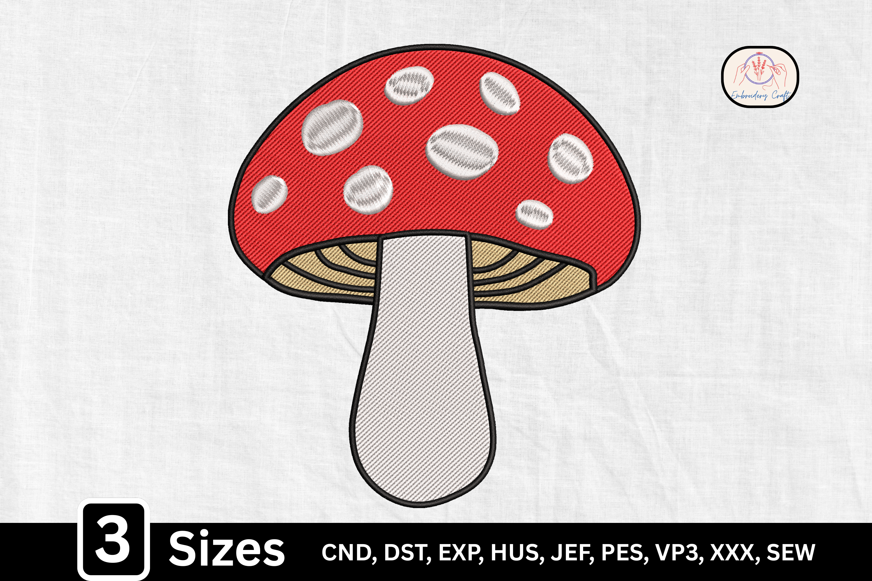 Cute Toadstool Red Mushroom