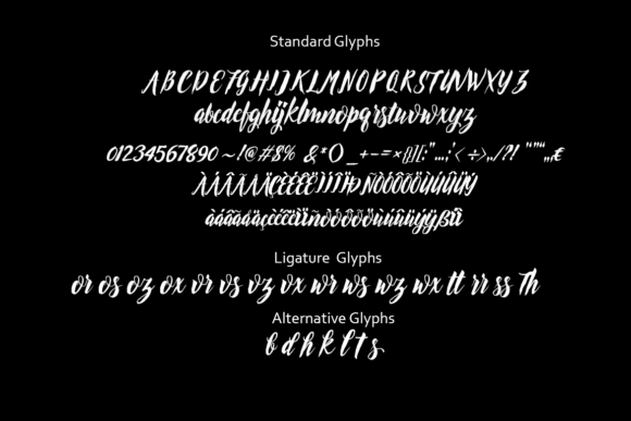 Exoticus Font - Preview 4