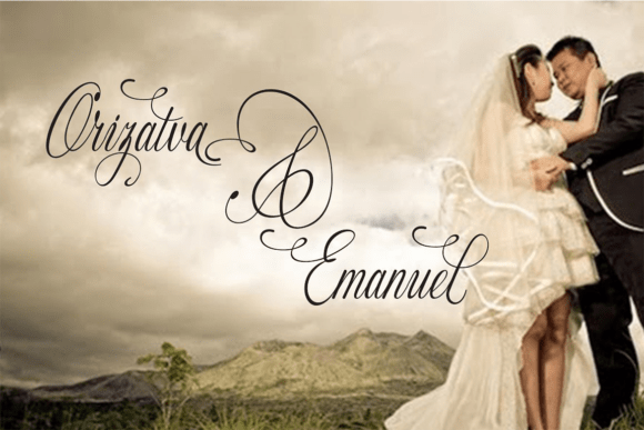 Fameliya Font PNG with transparent background - Preview 2