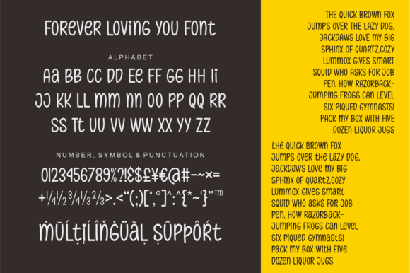 Forever Loving You Font - Preview 6