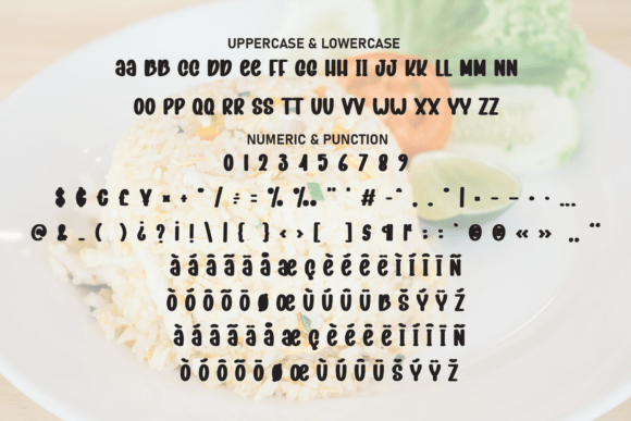 Fried Rice Font - Preview 6