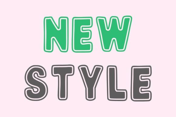 Funky Color Font - Preview 1