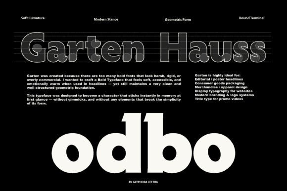 Garten Font - Preview 3