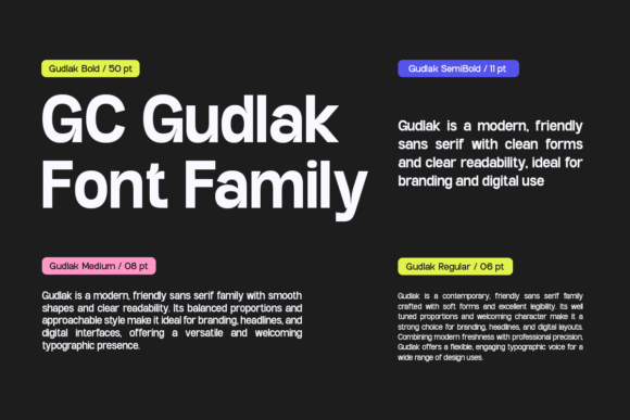 Gudlak Font - Preview 6