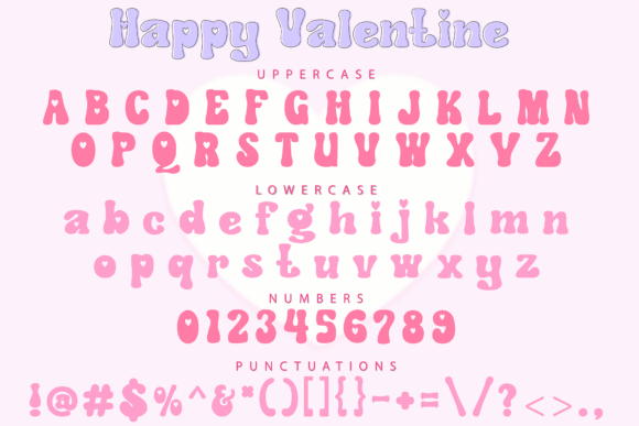 Happy Valentine Font - Preview 3