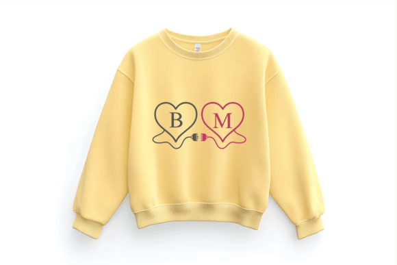 Heartlink Monogram Font - Preview 1
