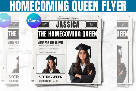 Homecoming Queen Flyer, Homecoming Flyer