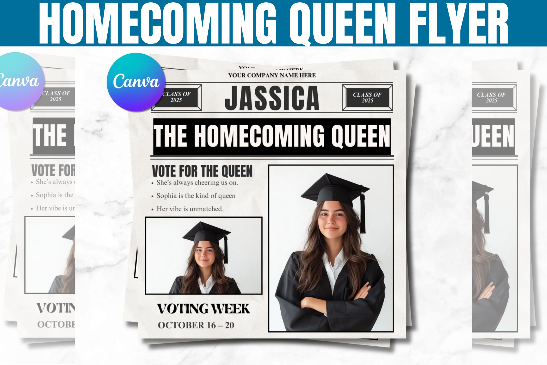 Homecoming Queen Flyer, Homecoming Flyer