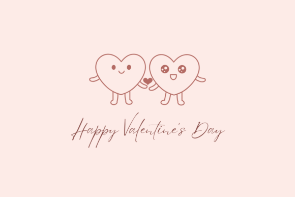 Lovely Heart Icons Font PNG with transparent background - Preview 3