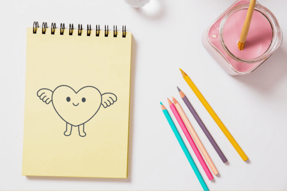 Lovely Heart Icons Font PNG with transparent background - Preview 5