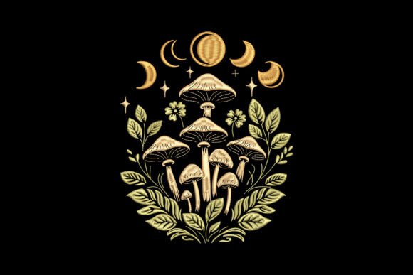 Magic Mushroom Moon Phases