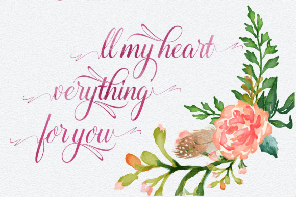 Maphylla Font font preview - 1