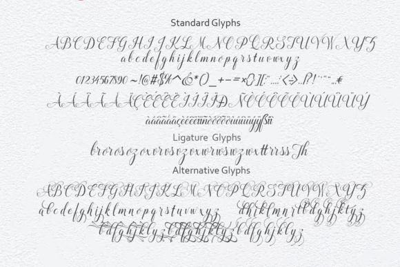 Maphylla Font font preview - 5