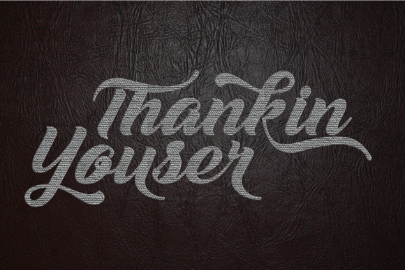 Melani Font PNG with transparent background - Preview 3