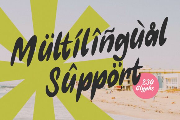 Mileka Font PNG with transparent background - Preview 2