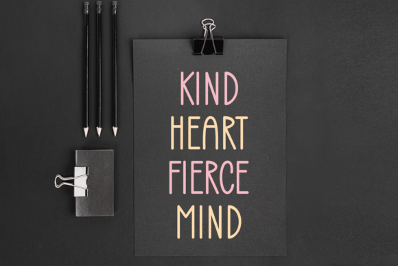 Modern Limited Font PNG with transparent background - Preview 3