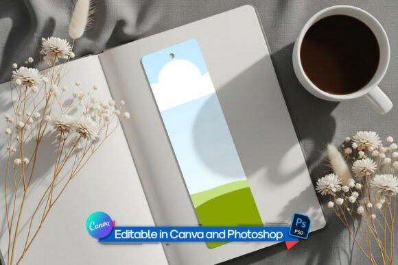 Reading Accessory Bookmark Mockup