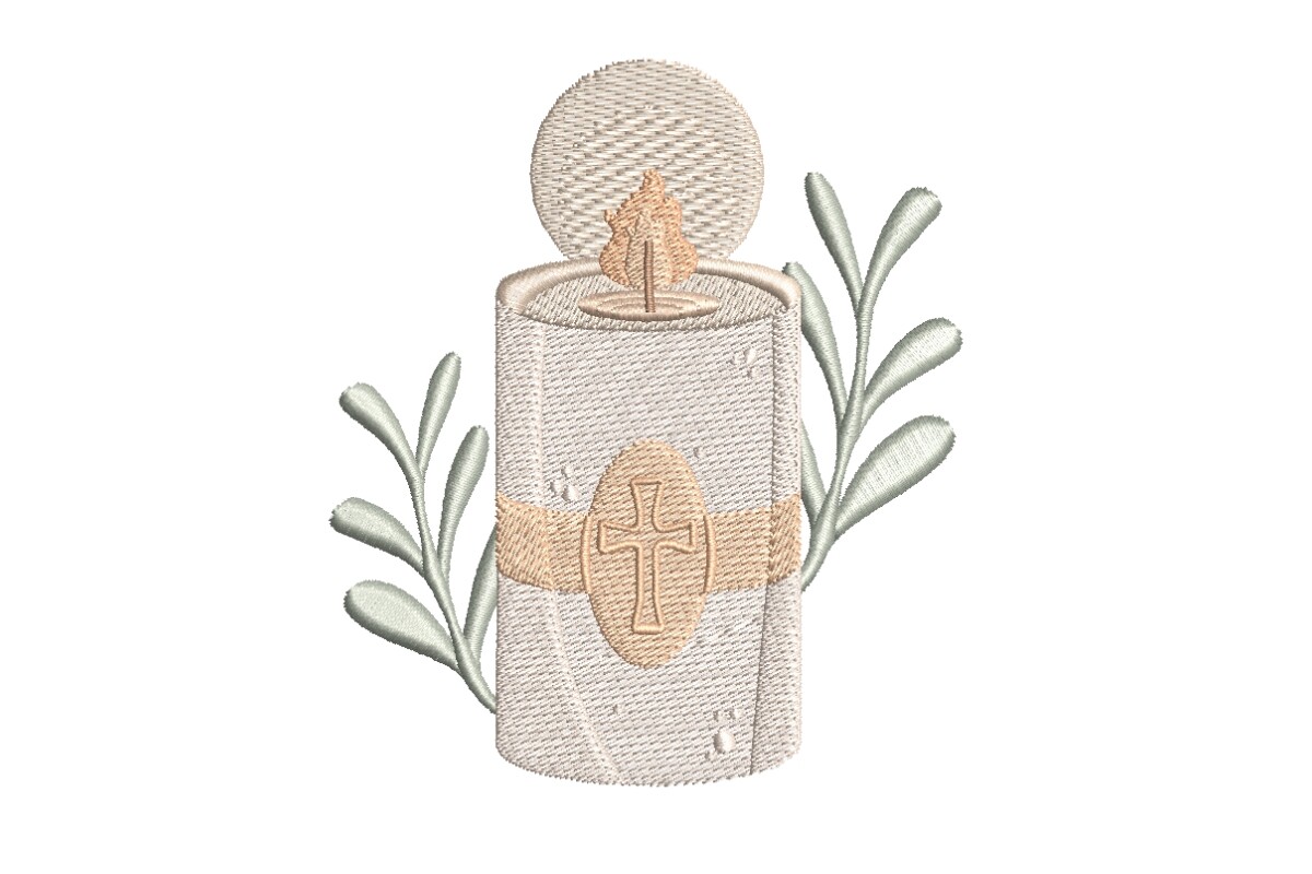 Sacred Cross Candle