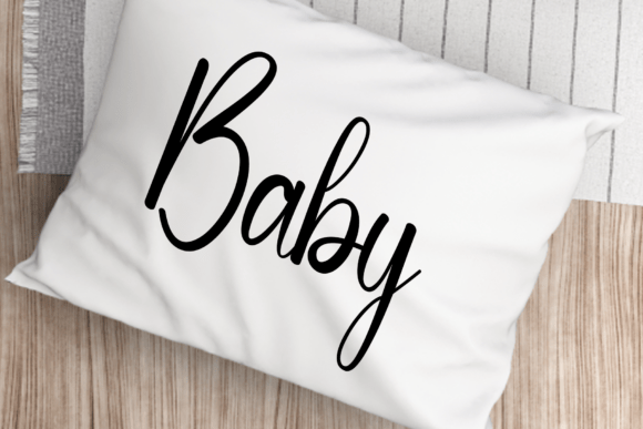 School January Font PNG with transparent background - Preview 3