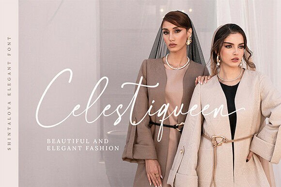 Shintalova Font PNG with transparent background - Preview 1
