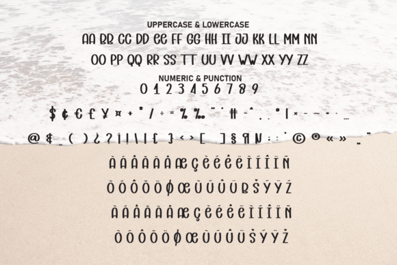 Beach Marking Font - Preview 6