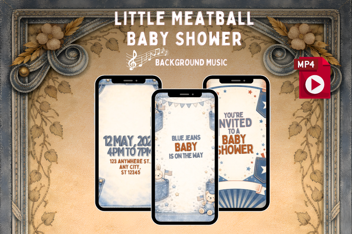Blue Jean Baby Shower Video