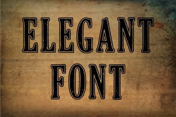College Dusty Font - Preview 1
