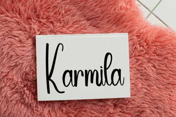 Cute January Font - Preview 1