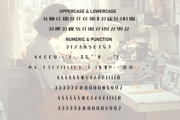 Designer Vintage Font - Preview 6