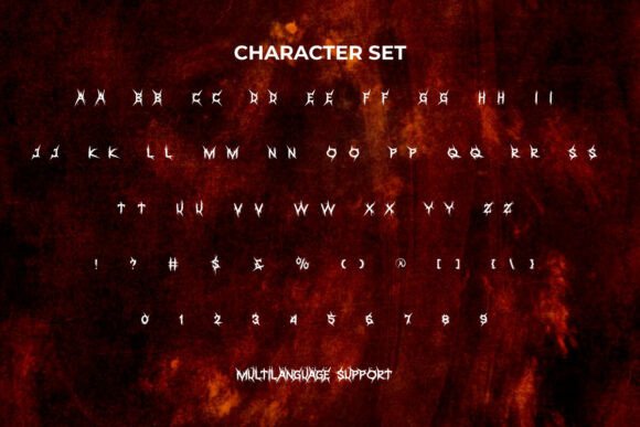 Devil Comes Font font preview - 4