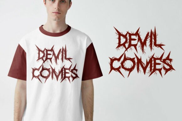 Devil Comes Font font preview - 5