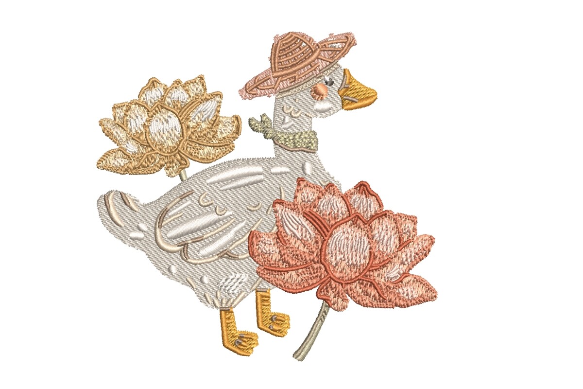 Duck with Lily