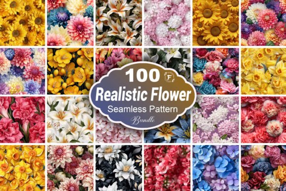 Flowers Seamless Pattern