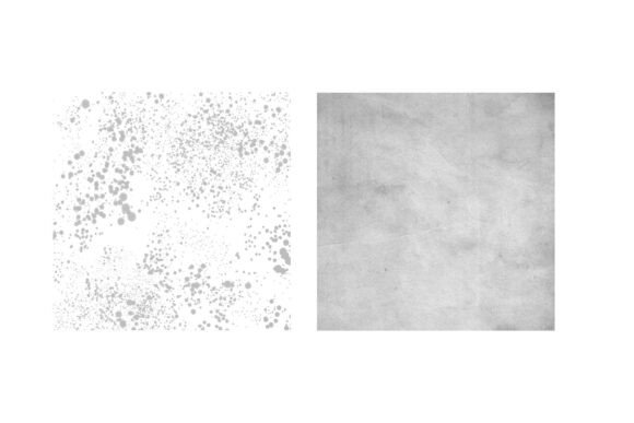 Grunge Texture Overlays PNG 6 Designs -3