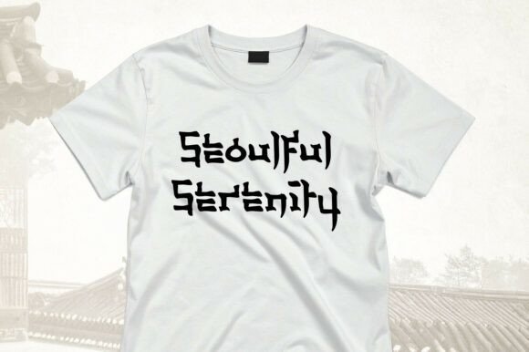 Annyeong Haseyo Font PNG with transparent background - Preview 2