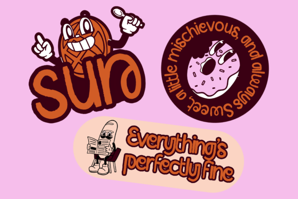 Happie Night Font - Preview 3