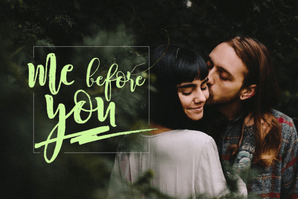 Justin Trio Font PNG with transparent background - Preview 1