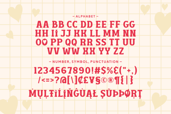 Lovevia Font PNG with transparent background - Preview 4
