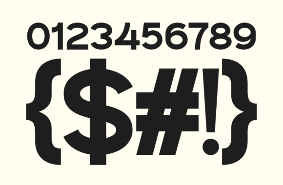 Meiro Font PNG with transparent background - Preview 6