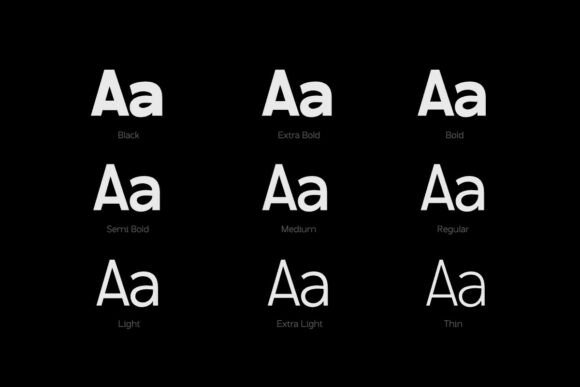 Mofiné Font PNG with transparent background - Preview 4