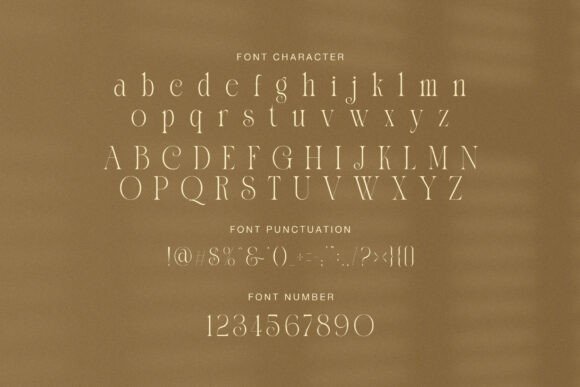 Molgin Font font preview - 6