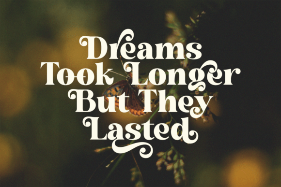 Mrovia Font PNG with transparent background - Preview 1