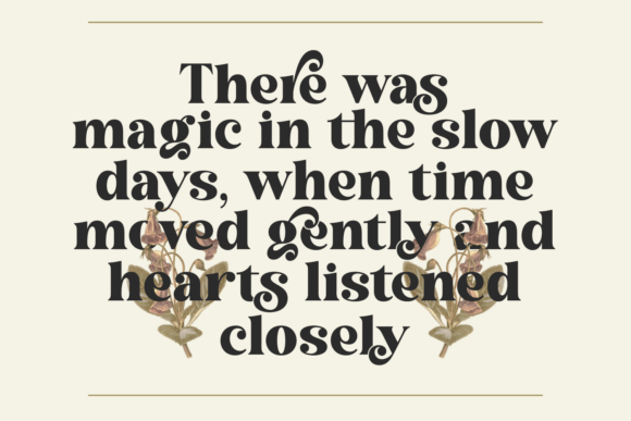 Mrovia Font PNG with transparent background - Preview 3