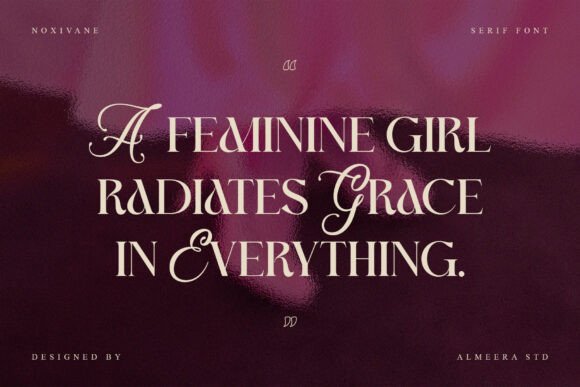 Noxivane Font PNG with transparent background - Preview 6