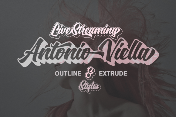 Quintavy Font PNG with transparent background - Preview 3